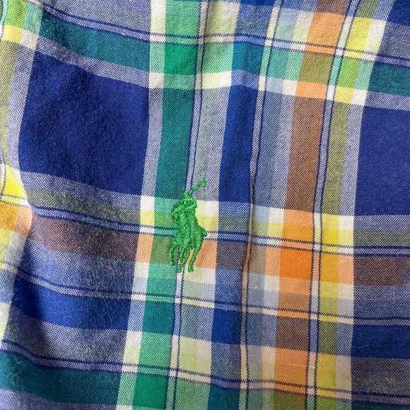 Ralph Lauren Long Sleeve Button Down Shirt Size 24 Months - Picture 3 of 4